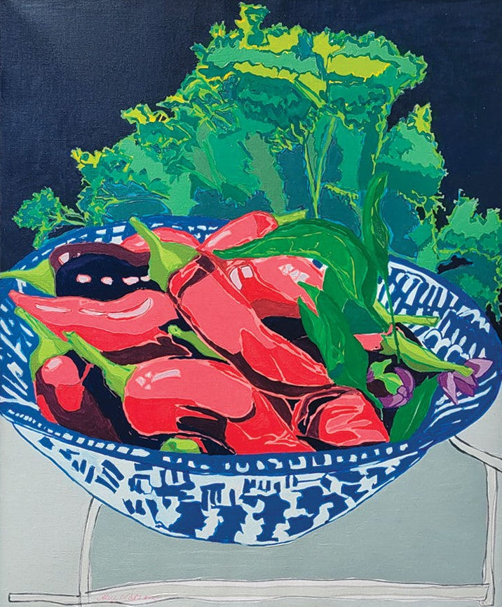 Chilli & Parsley before Sambal & Tabbouleh