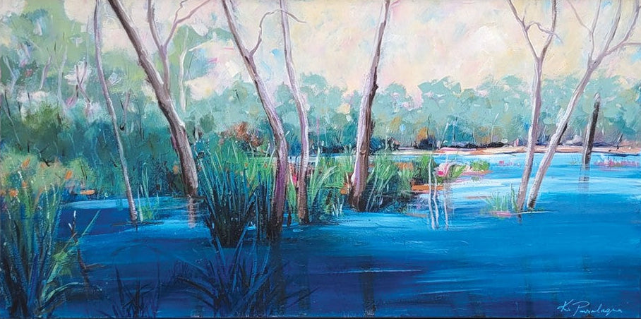 Lagoon at Wonga Wetlands