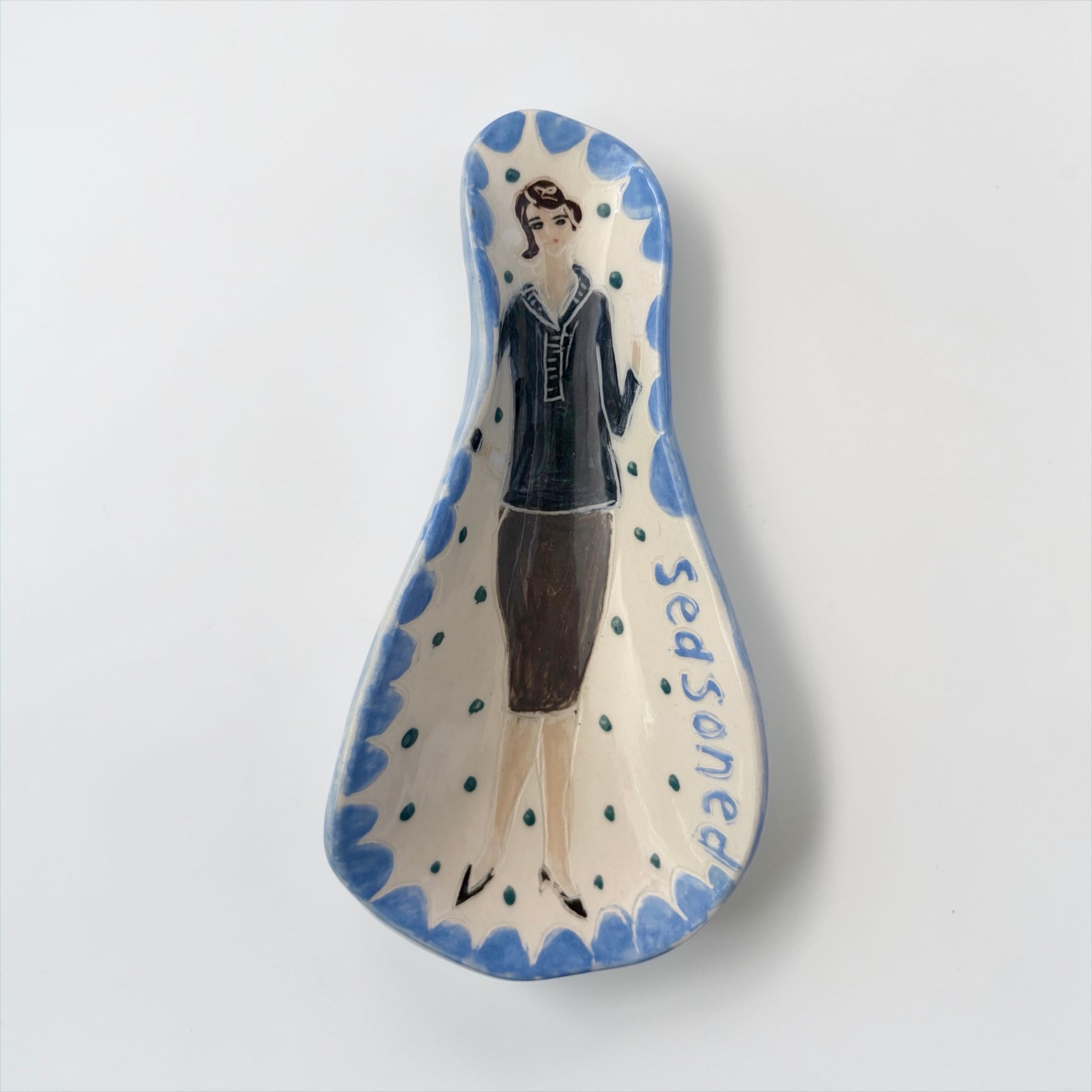 Small Spoon Holder "Seasoned"
