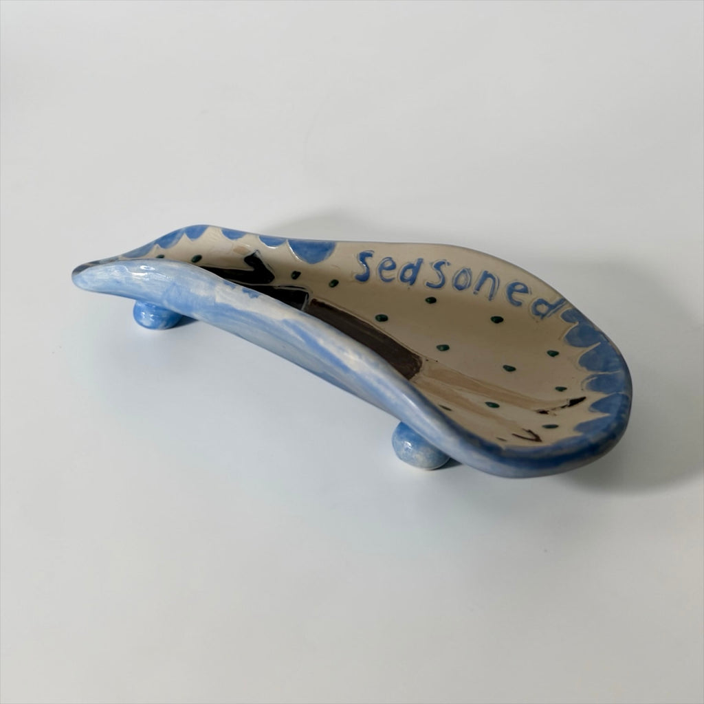Small Spoon Holder "Seasoned"