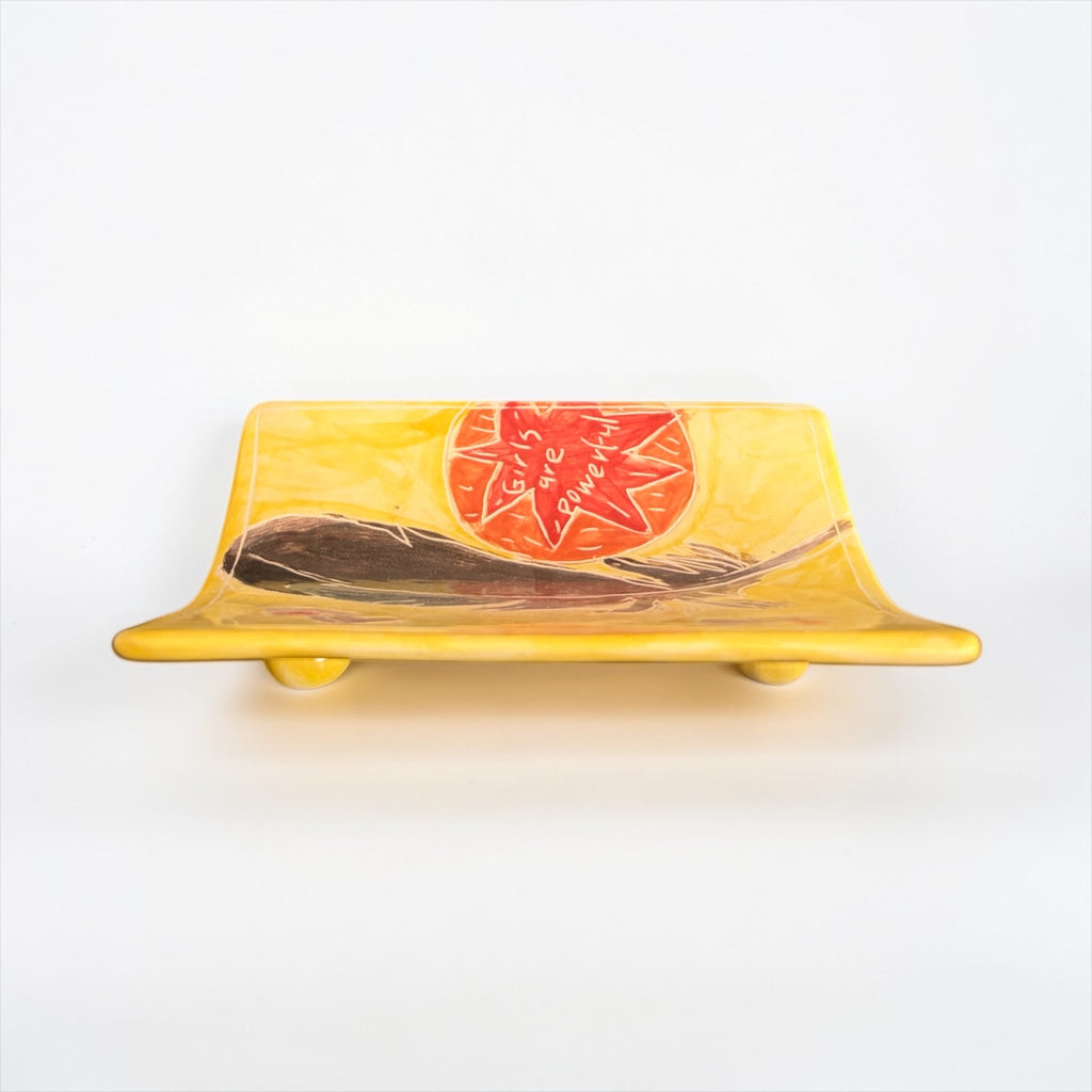 Soap Dish "Girls are Powerful