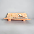 Soap dish with Kookaburra Feather and Key