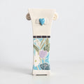 Narrow Lugged Vase with Turquoise Heart